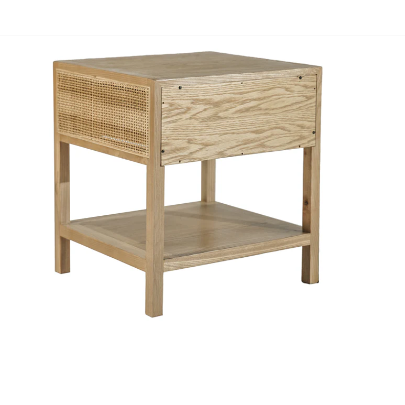 Rattan Side Table - Natural