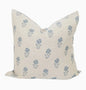 Signature Linen Petite Blue Floral Pillow Cover 20x20