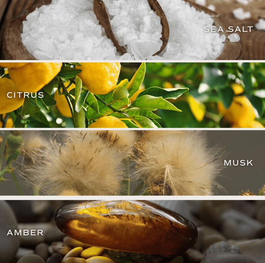 Something Blue 15 oz Soy Candle, Matte Jar