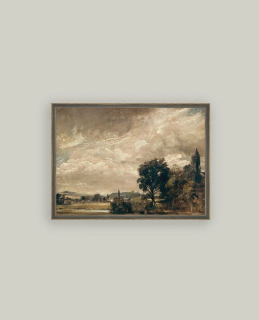 The Fisher's House Framed Antique Art