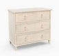 Three Drawer Chest in Antique White