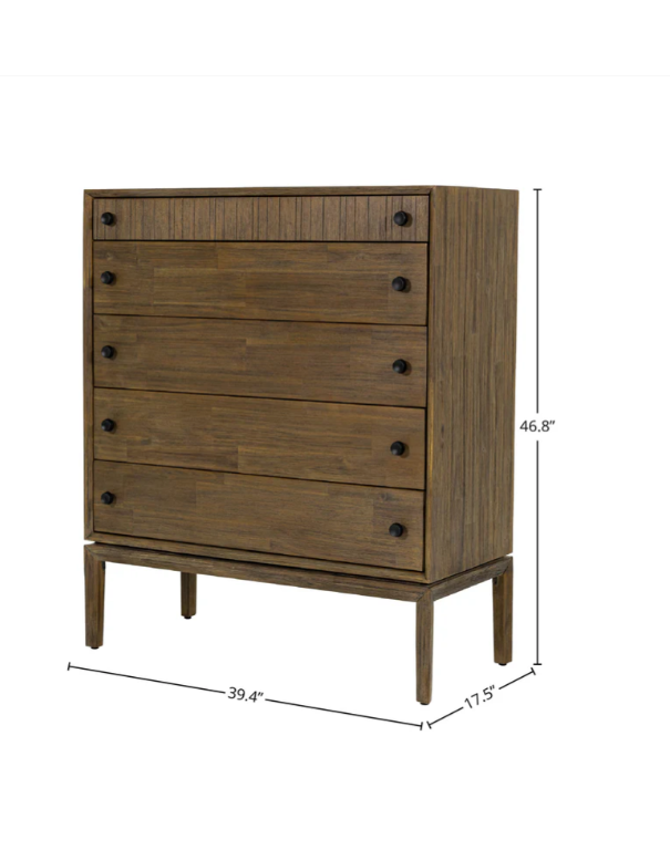 West Chest 5 Drawers