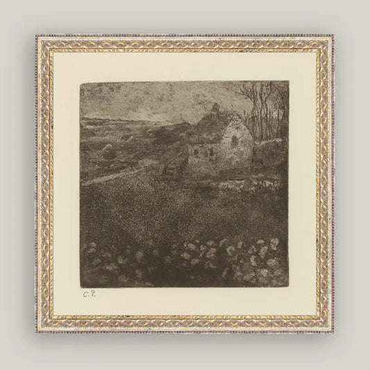 La Masure Framed Antique Art