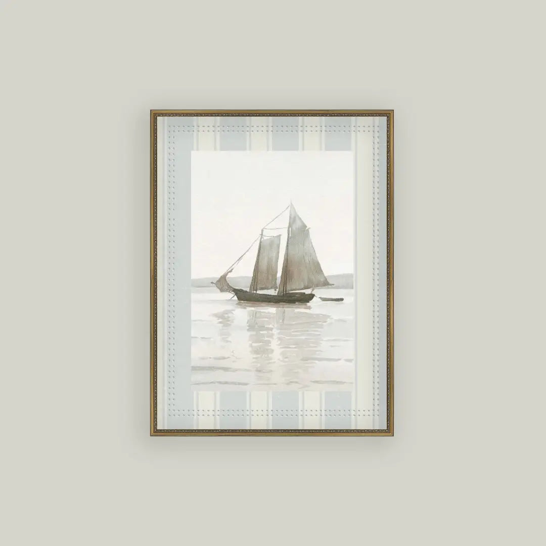 Water Colour Sailboat 18"x22"